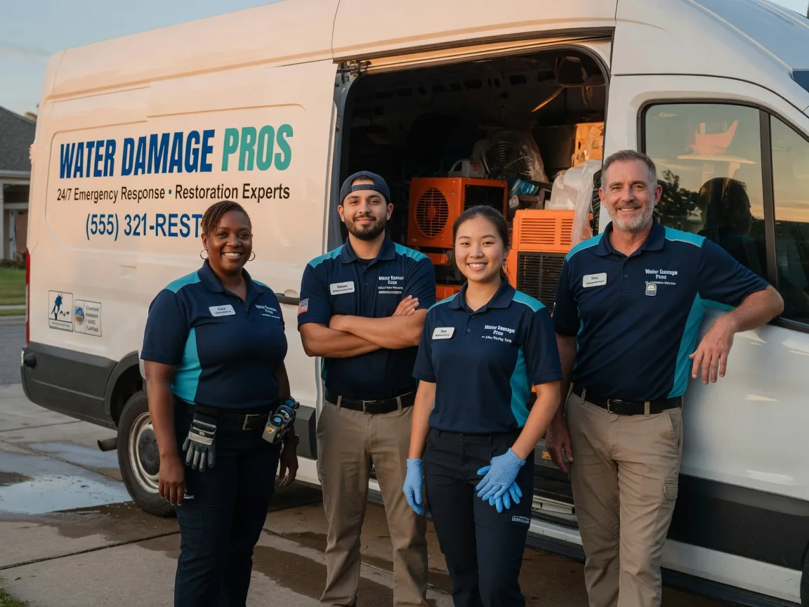Water Damage Restoration company in Hineston, LA