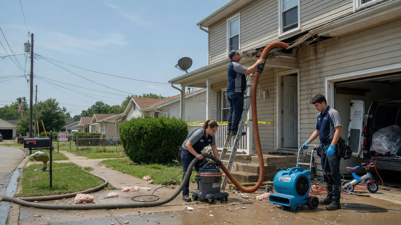 Water Damage Restoration in Hineston, LA near me